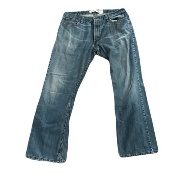 Levi's 527 38 x 32 Light Wash Low Bootcut Jeans - Picture 1 of 10